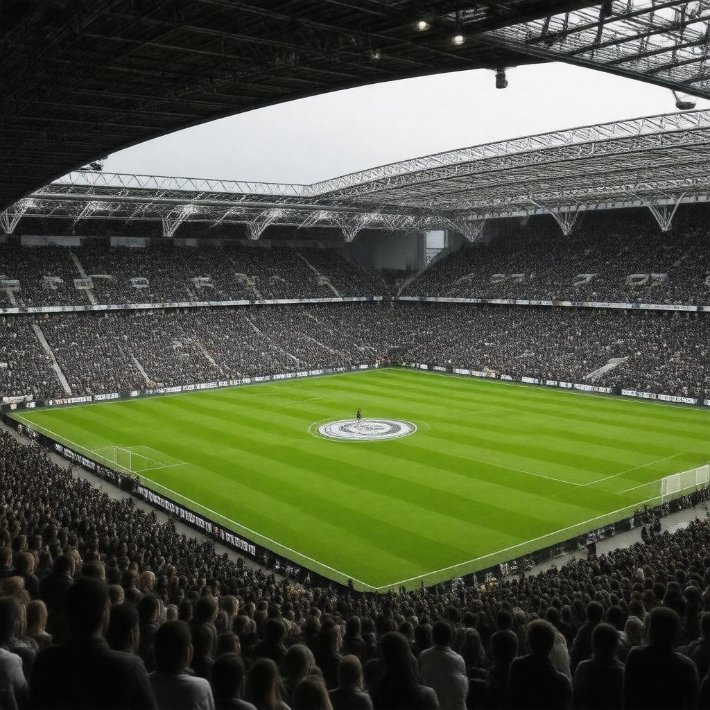 AI-created image of Newcastle United