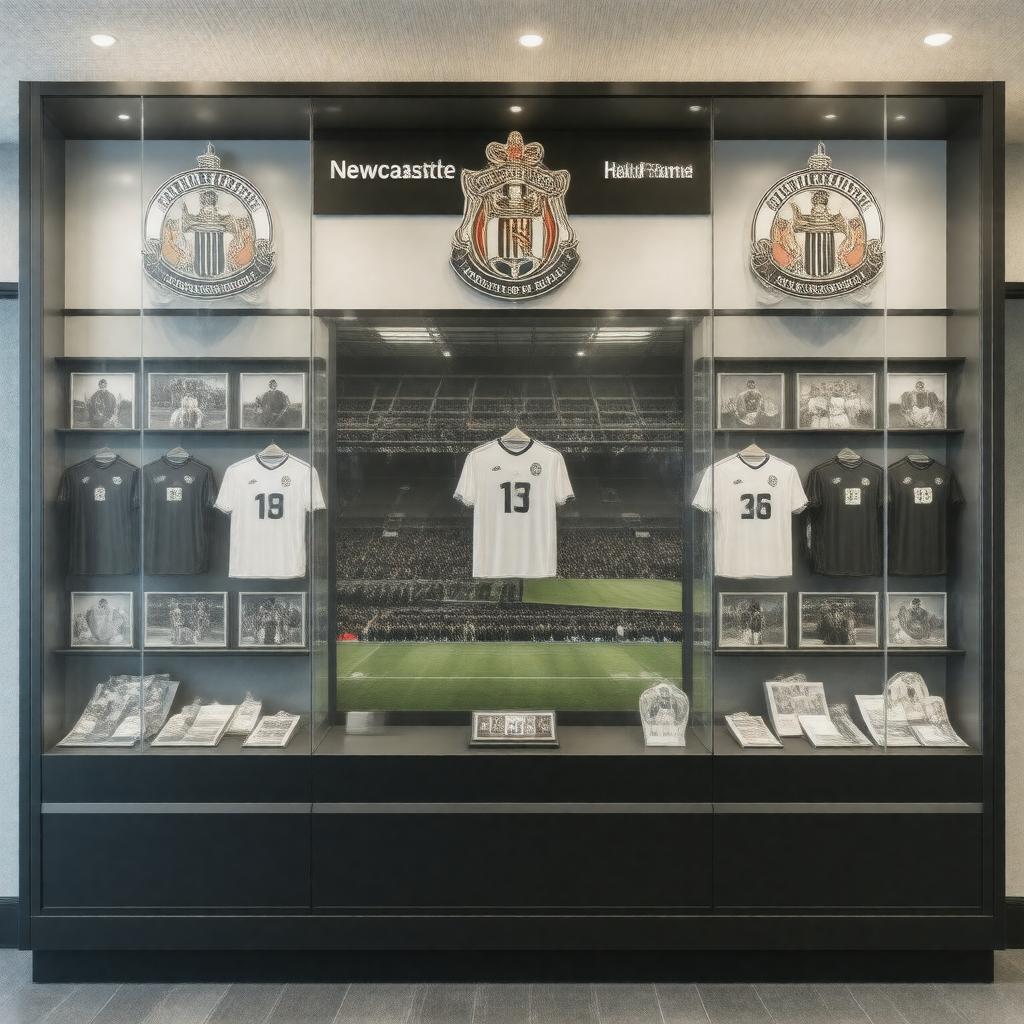 AI-created image of Newcastle United Hall of Fame