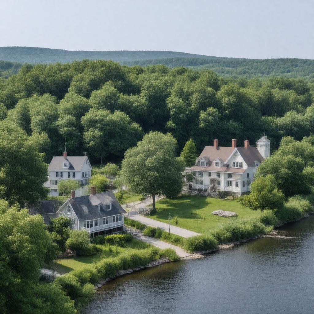 AI-created image of Newfields, New Hampshire