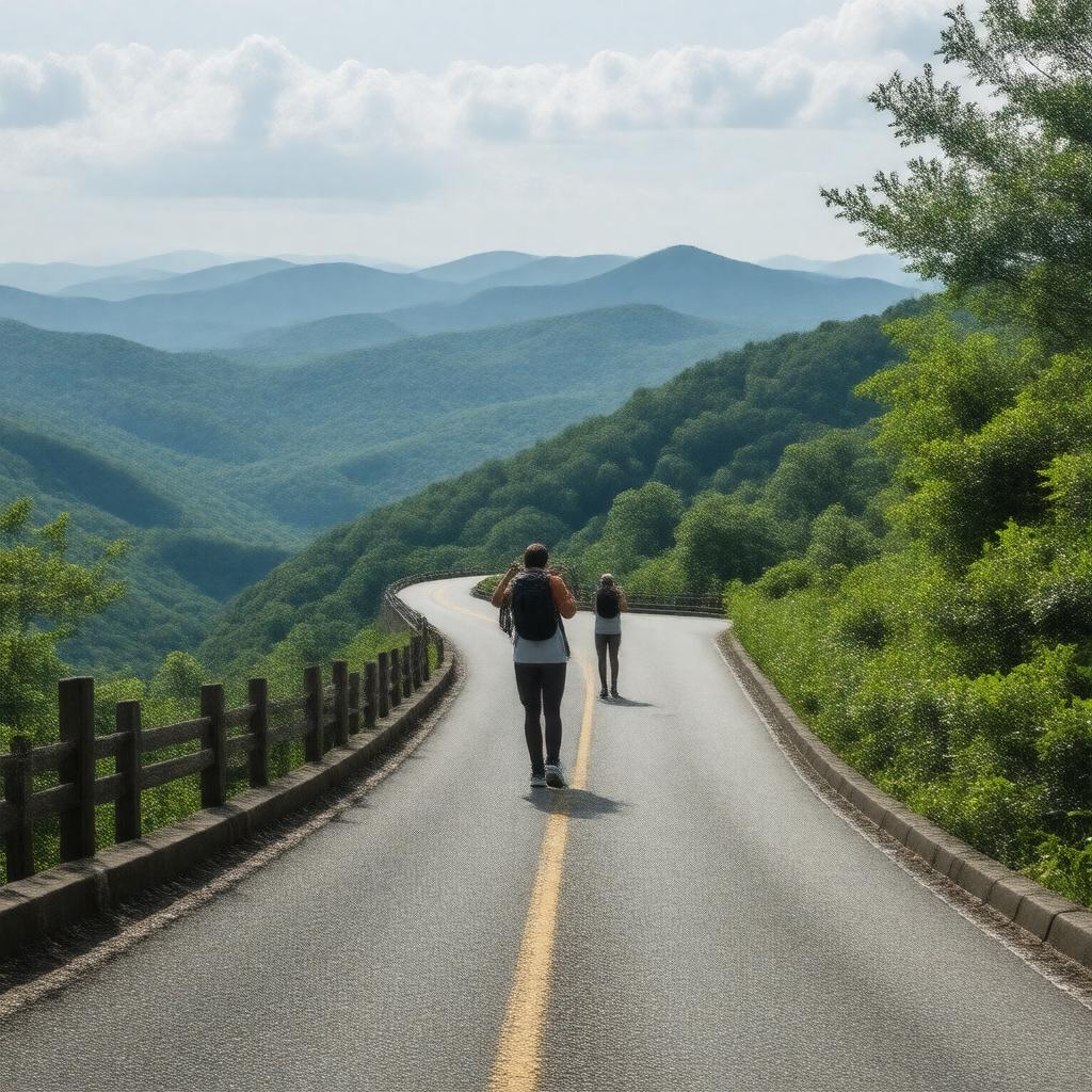 AI-created image of Newfound Gap