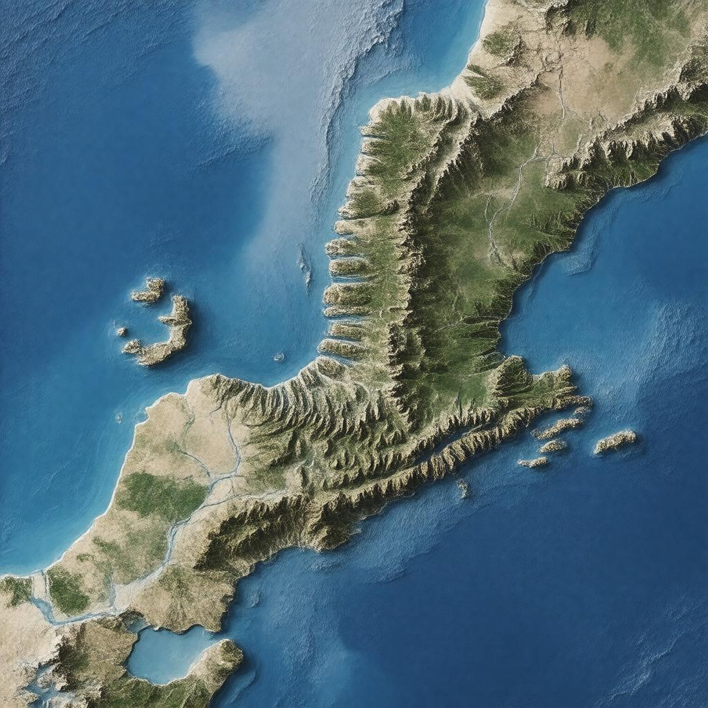 Click to view larger image AI-created image of Newfoundland Basin