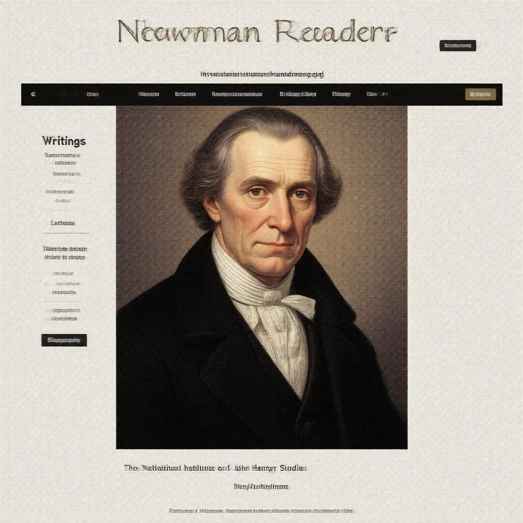 Click to view larger image AI-created image of Newman Reader