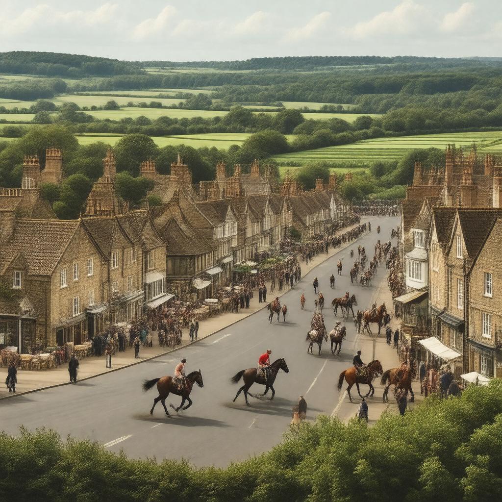 AI-created image of Newmarket