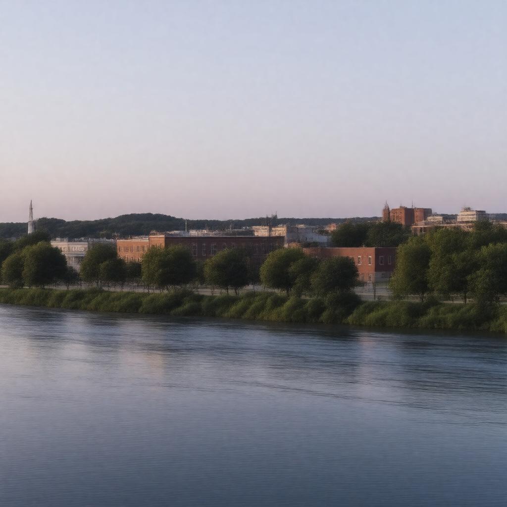 AI-created image of Newport, Arkansas, USA