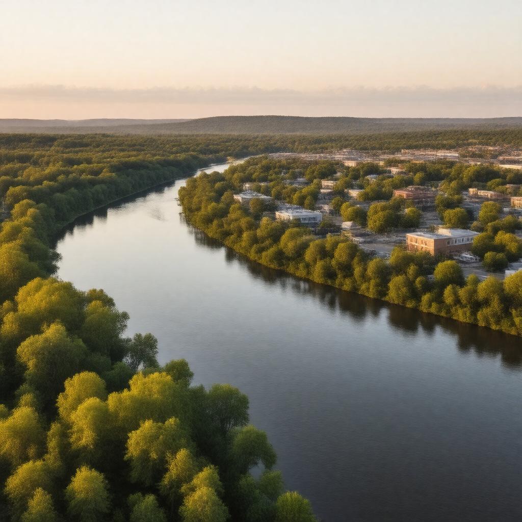 AI-created image of Newport, Arkansas, United States