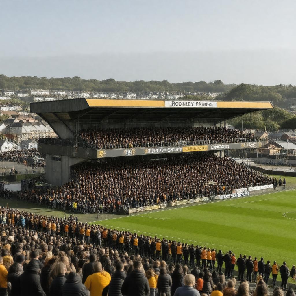 AI-created image of Newport County