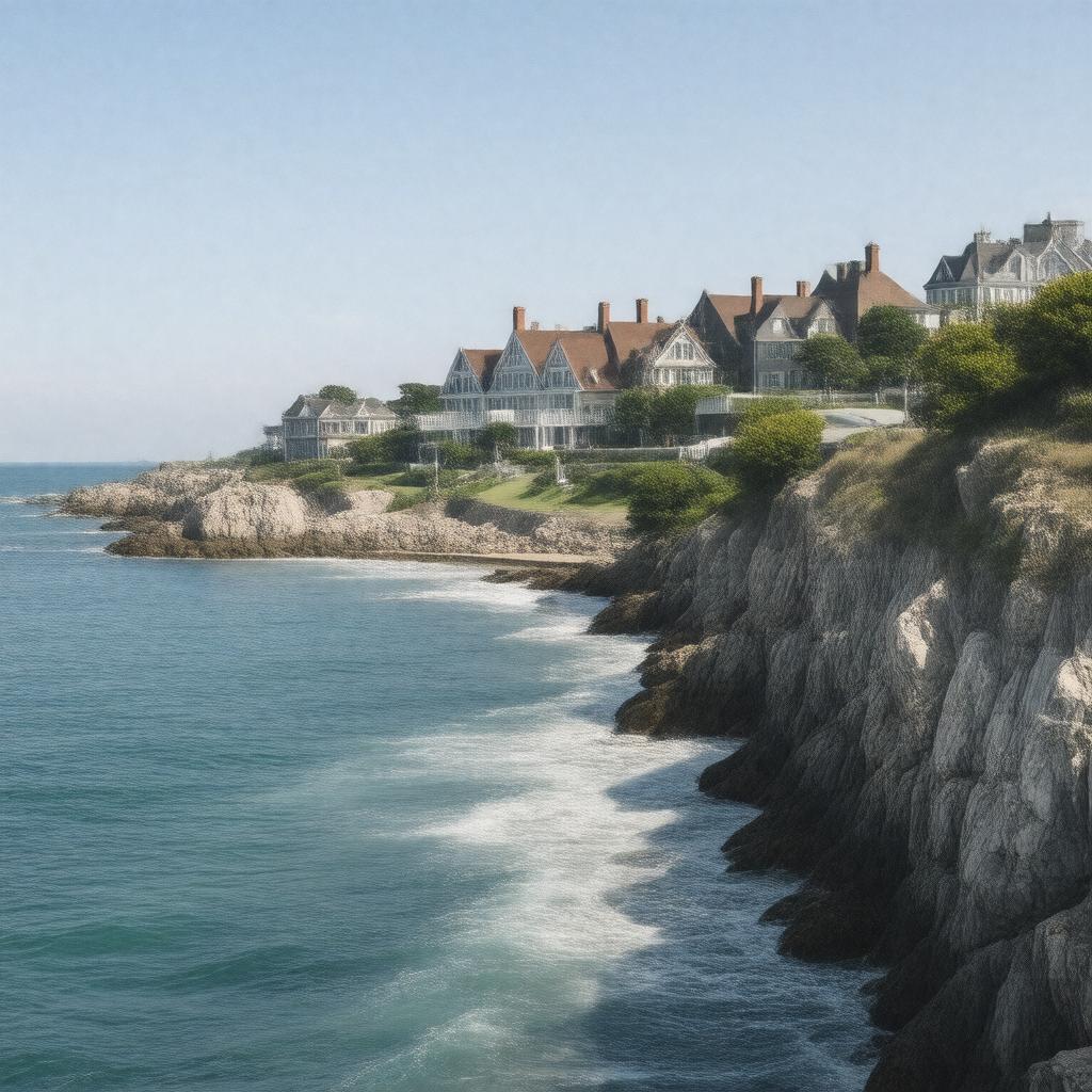 AI-created image of Newport County, Rhode Island