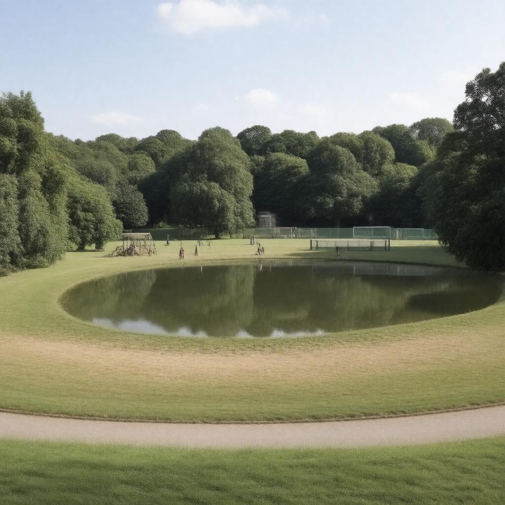 Click to view larger image AI-created image of Newsham Park