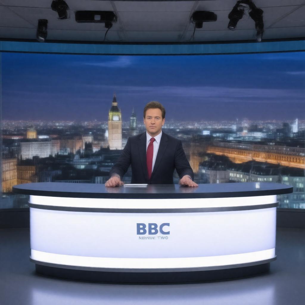 AI-created image of Newsnight