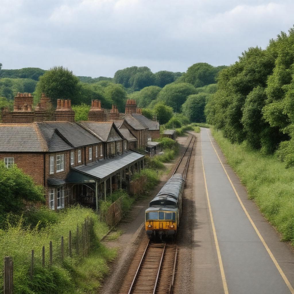 AI-created image of Newton-le-Willows