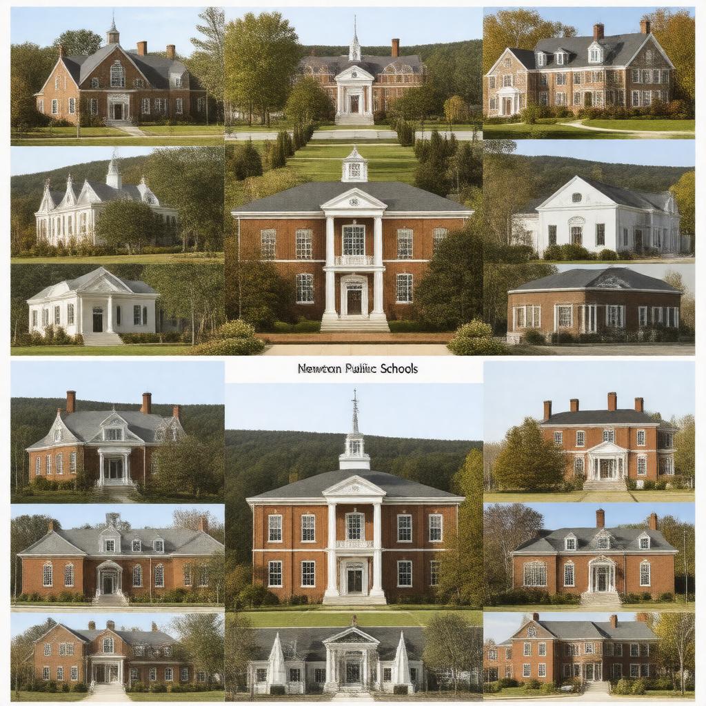 AI-created image of Newton Public Schools