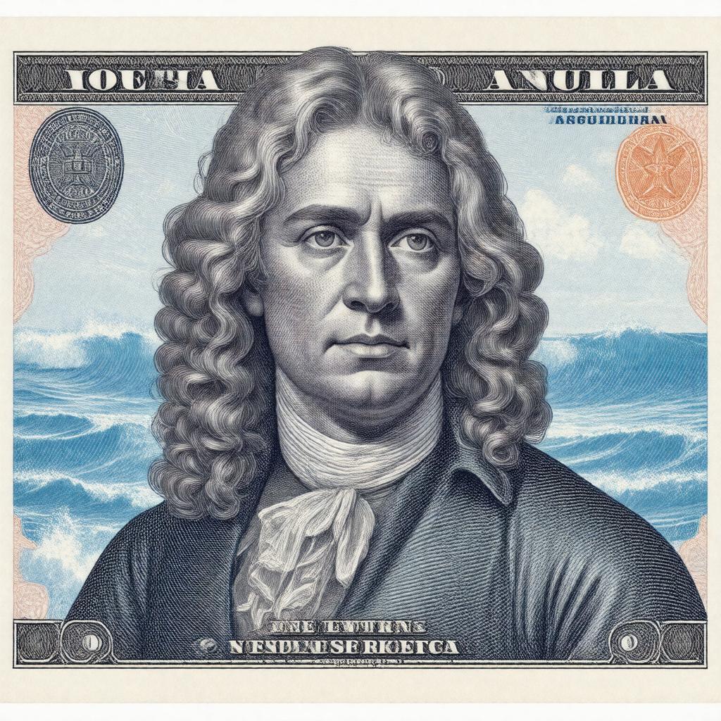 AI-created image of Newton (currency)