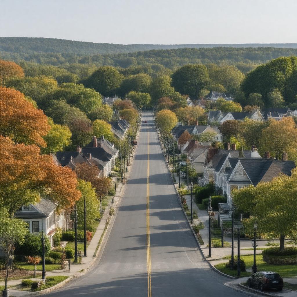 AI-created image of Newtonville