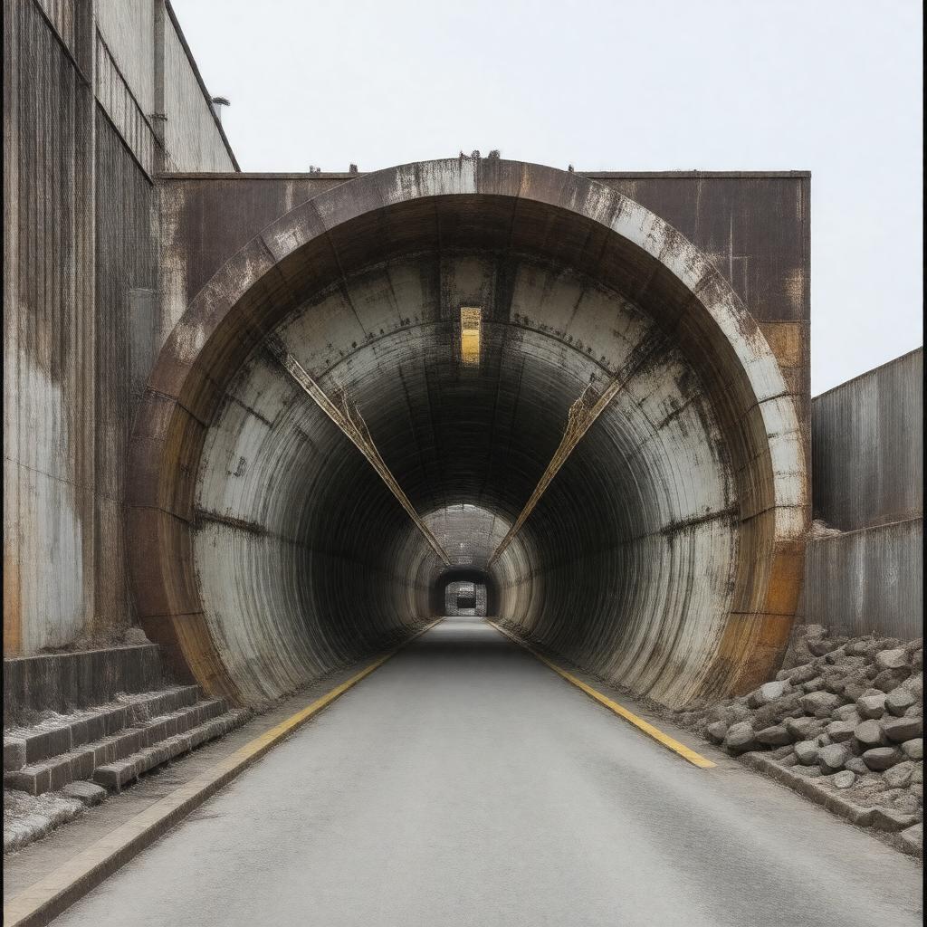AI-created image of Newtown Creek Tunnel