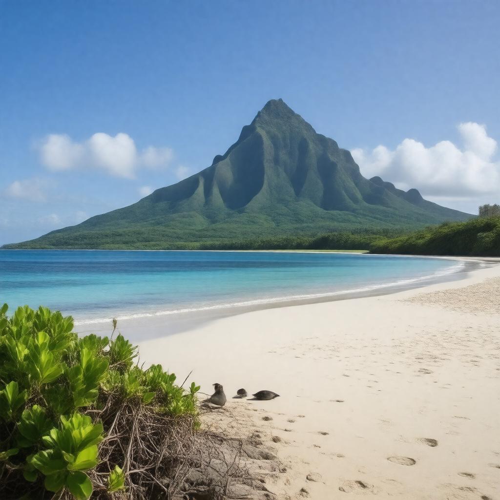 Click to view larger image AI-created image of Niʻihau
