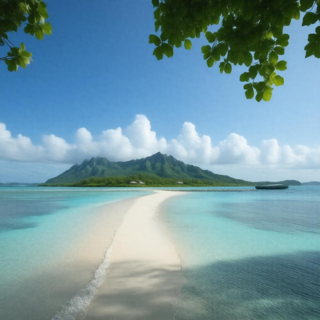 AI-created image of Niʻihau