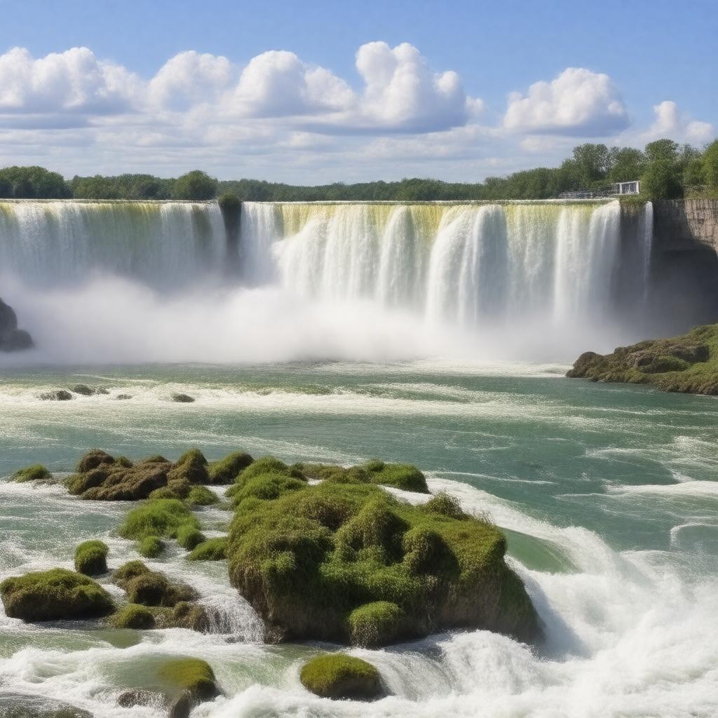 AI-created image of Niagara Falls