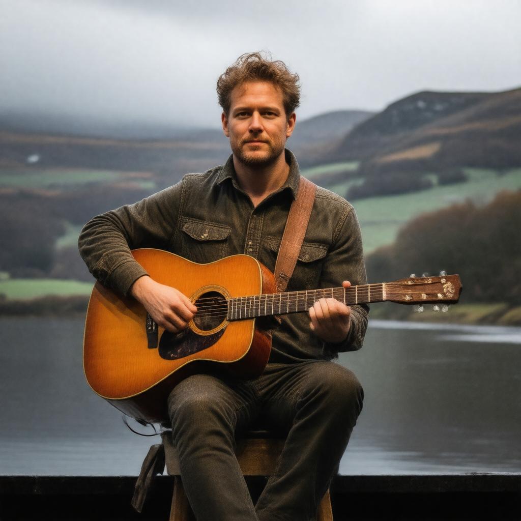 Click to view larger image AI-created image of Niall Breslin