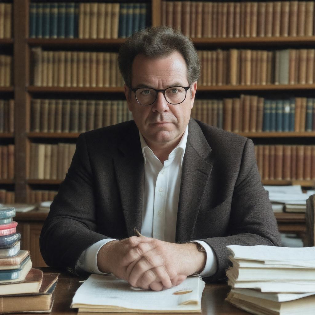 AI-created image of Niall Ferguson