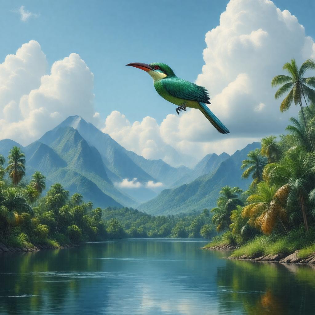 AI-created image of Nicaragua