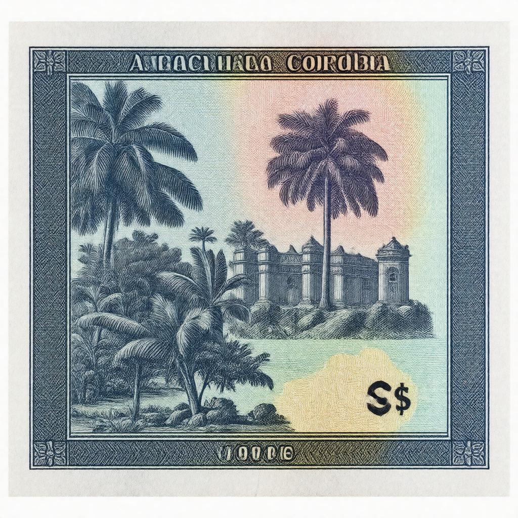AI-created image of Nicaraguan córdoba