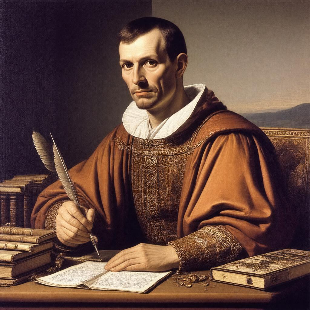 AI-created image of Niccolò Machiavelli