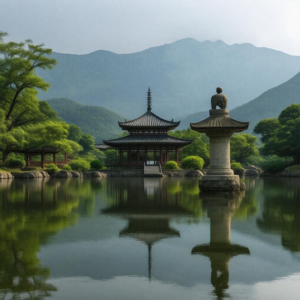 AI-created image of Nichiren Shoshu