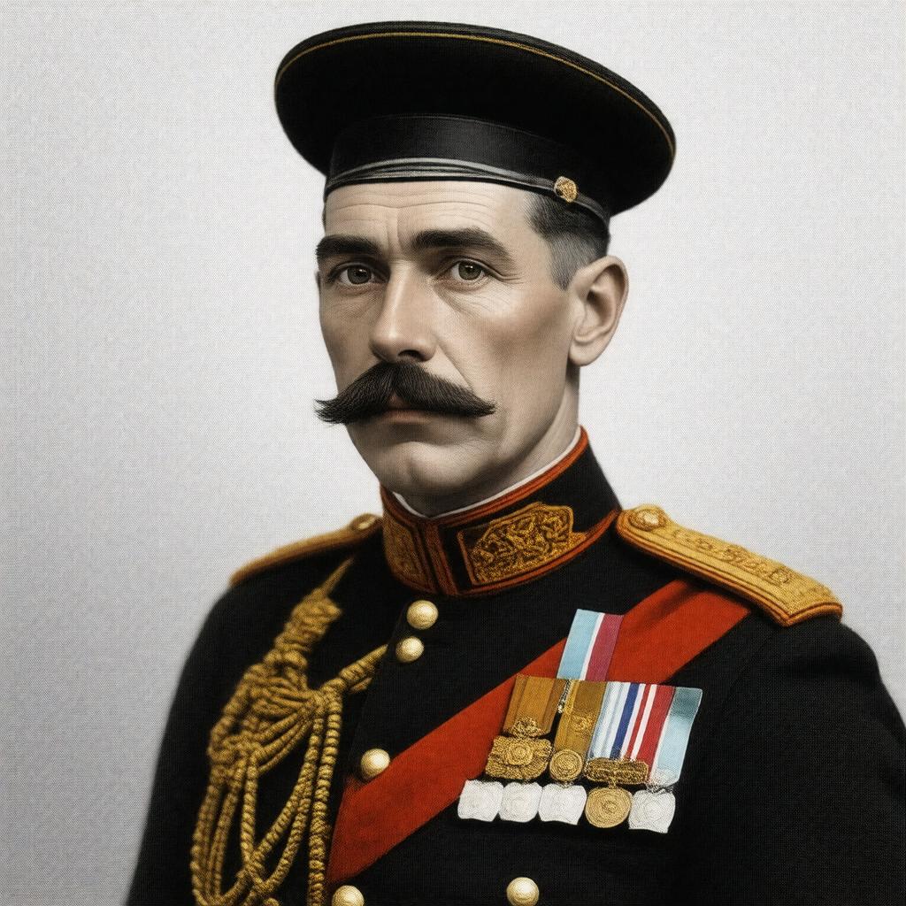 AI-created image of Nicholas Blackett