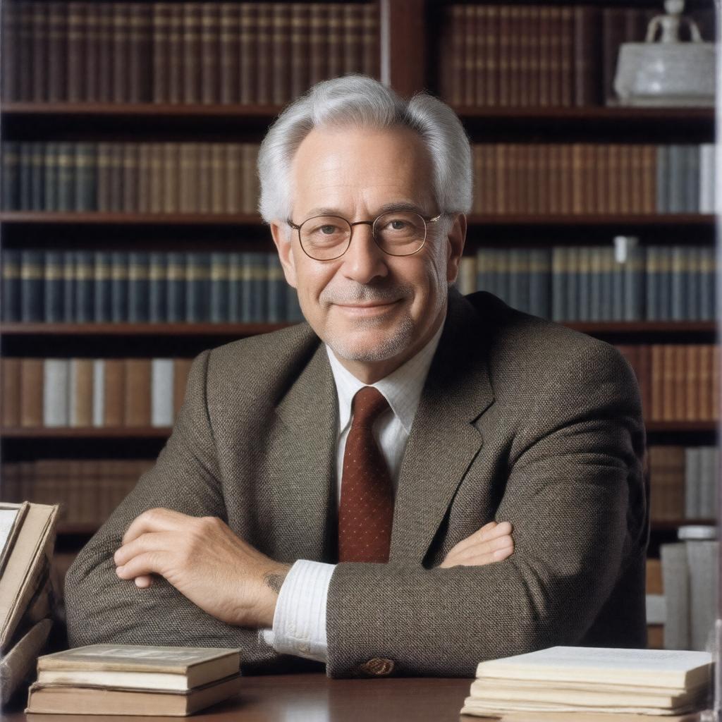 AI-created image of Nicholas Dirks