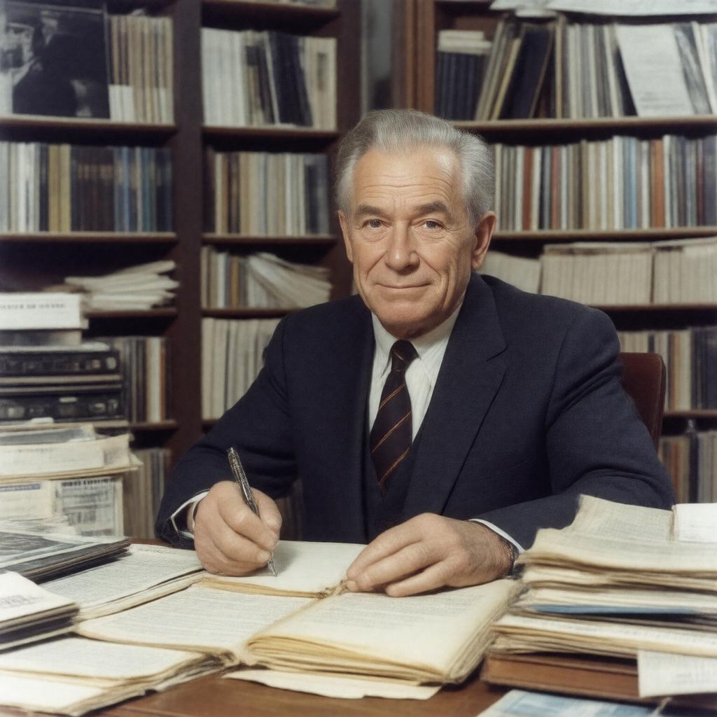 AI-created image of Nicholas Hentoff