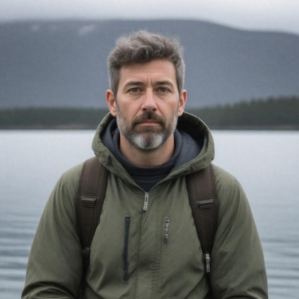 AI-created image of Nicholas Hughes