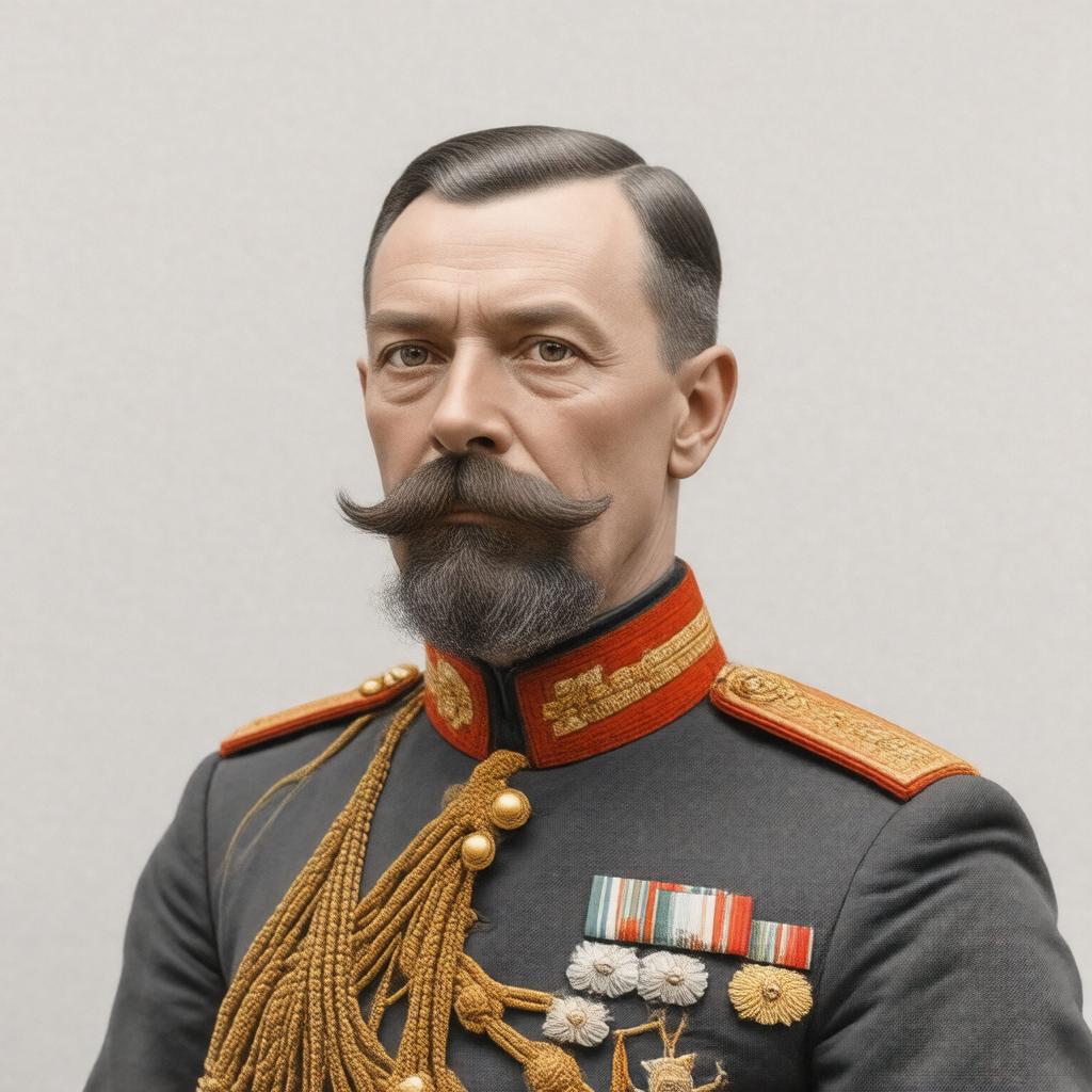 AI-created image of Nicholas II of Russia (son-in-law)
