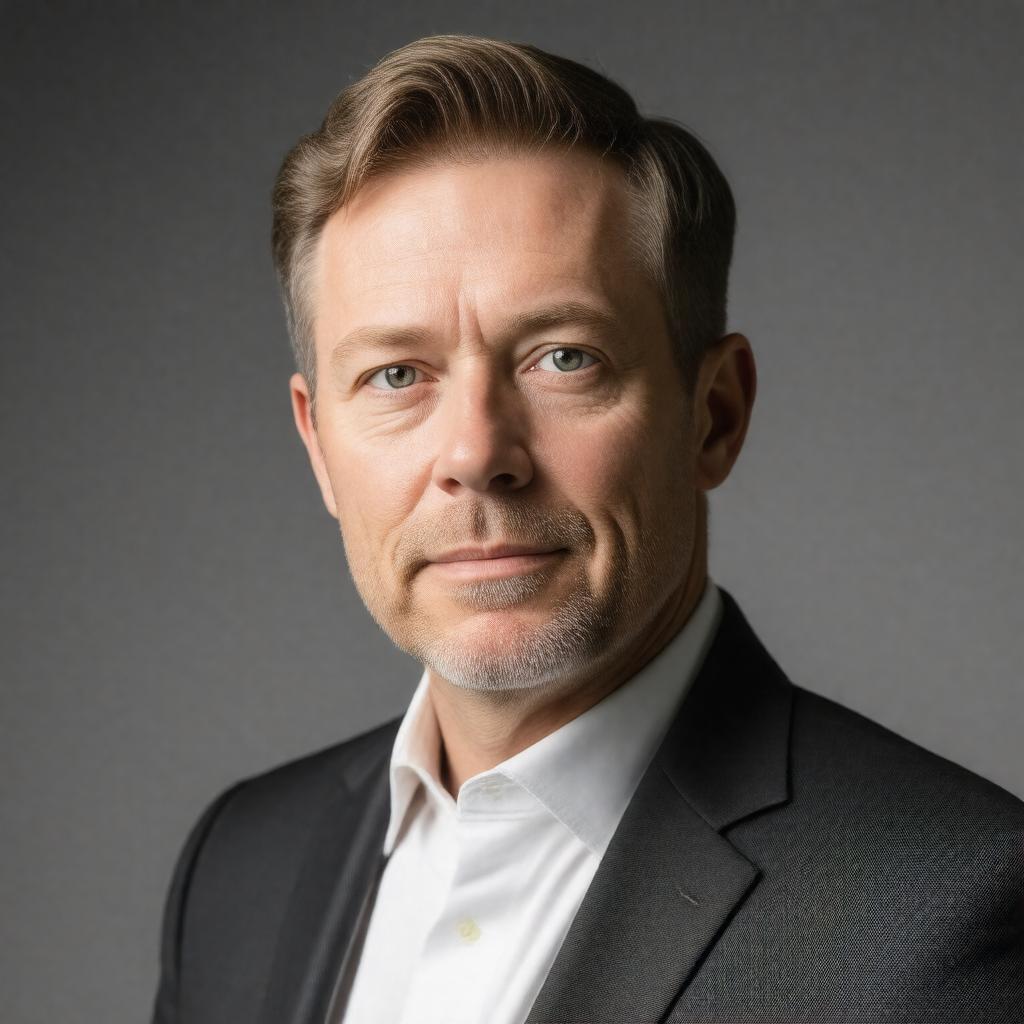 Click to view larger image AI-created image of Nicholas Mundell