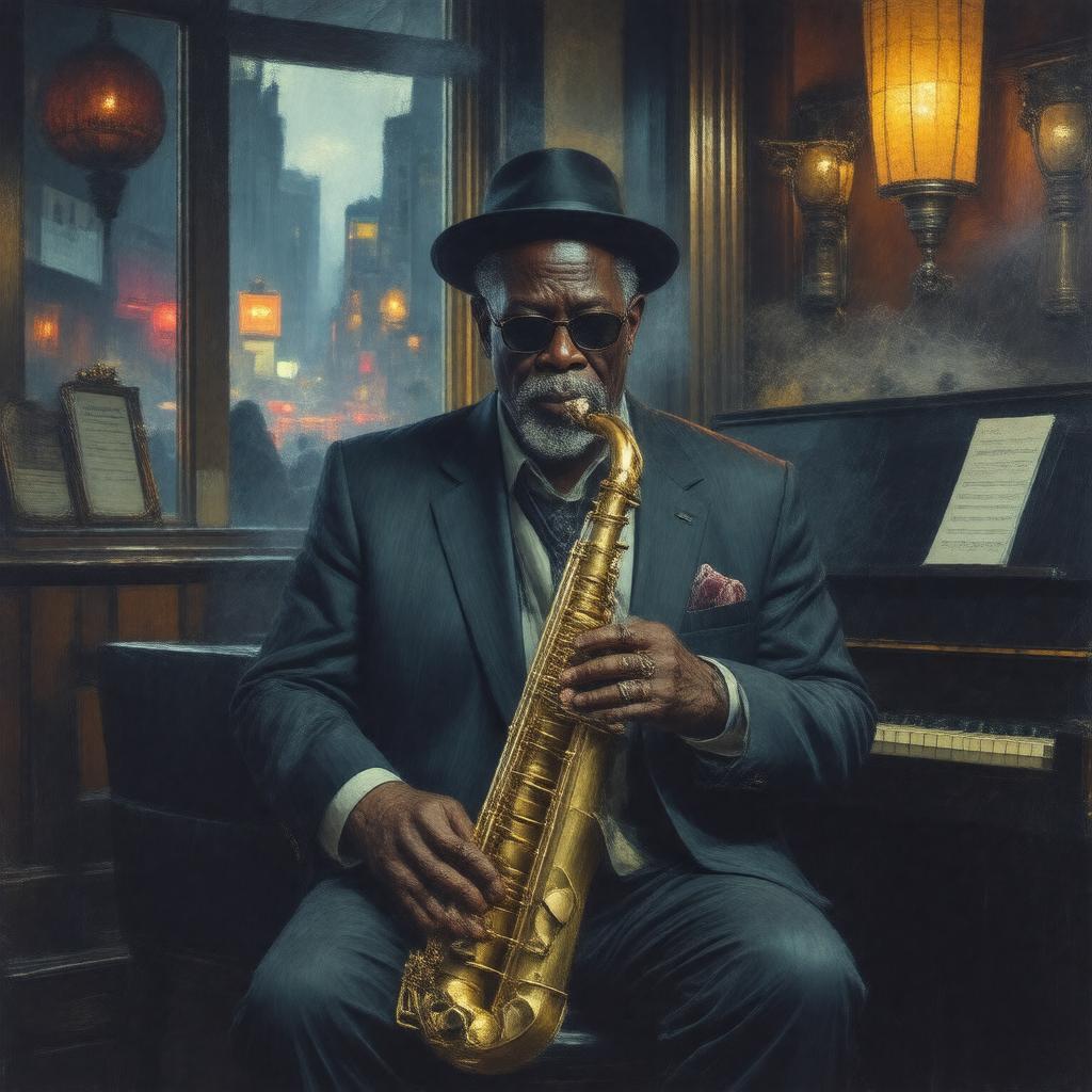 AI-created image of Nicholas Payton