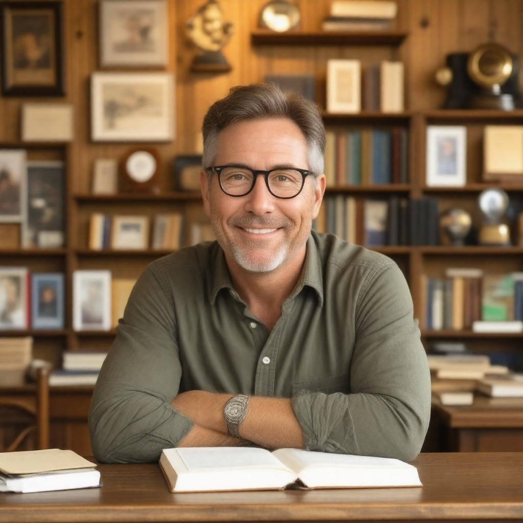 AI-created image of Nicholas Sparks