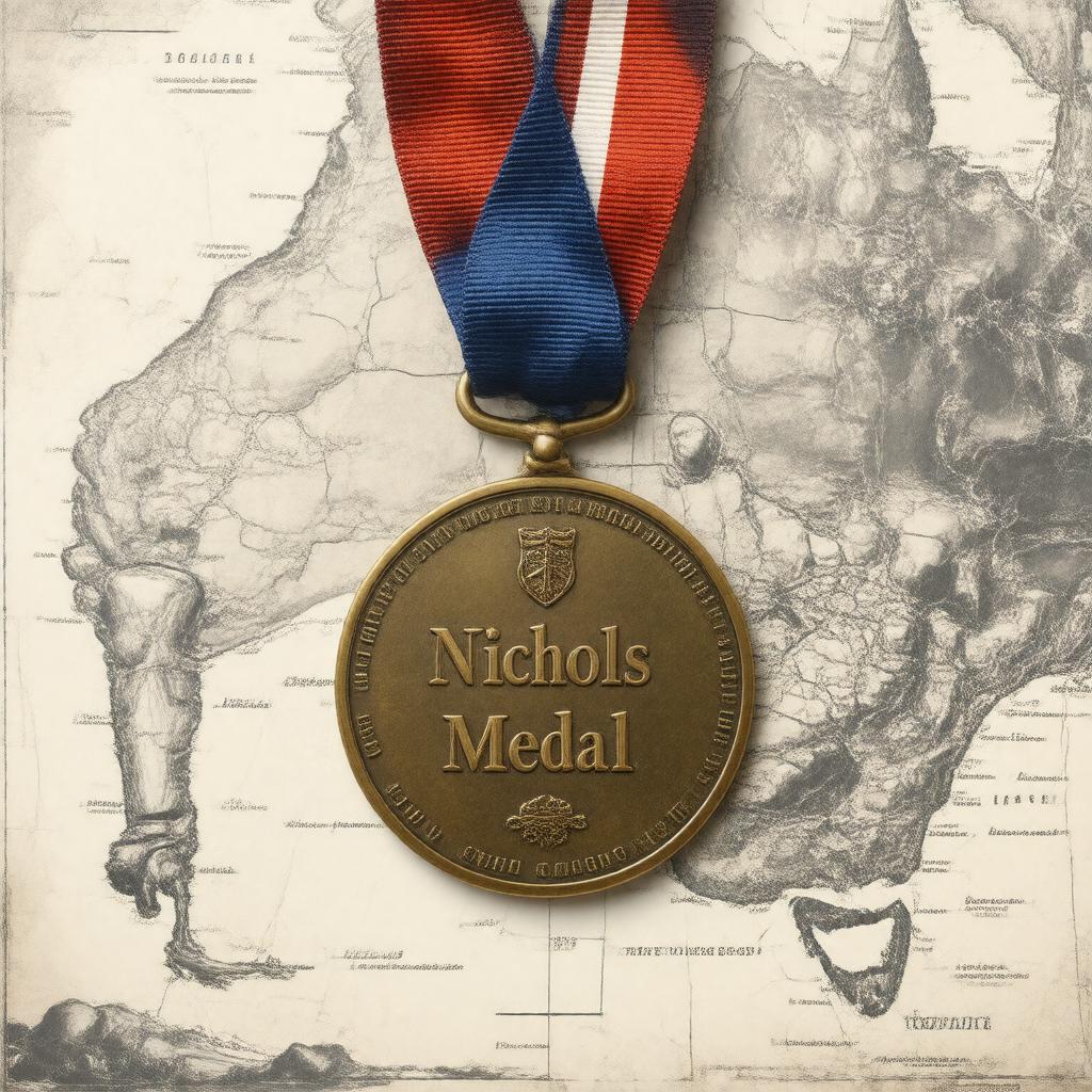 Click to view larger image AI-created image of Nichols Medal