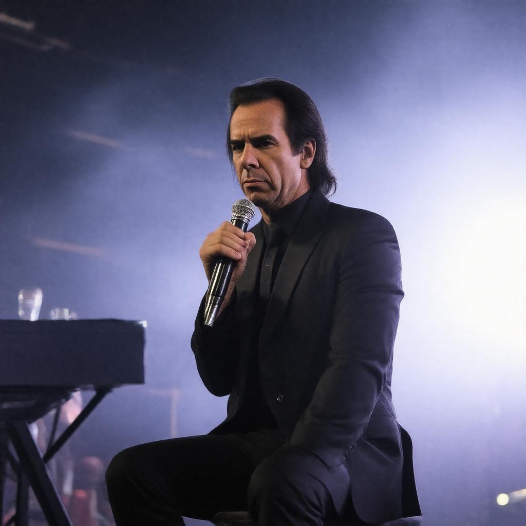 AI-created image of Nick Cave