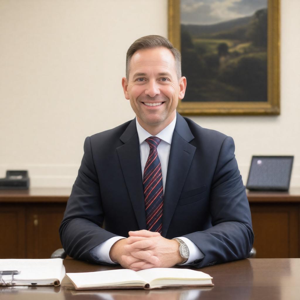 AI-created image of Nick Ladany