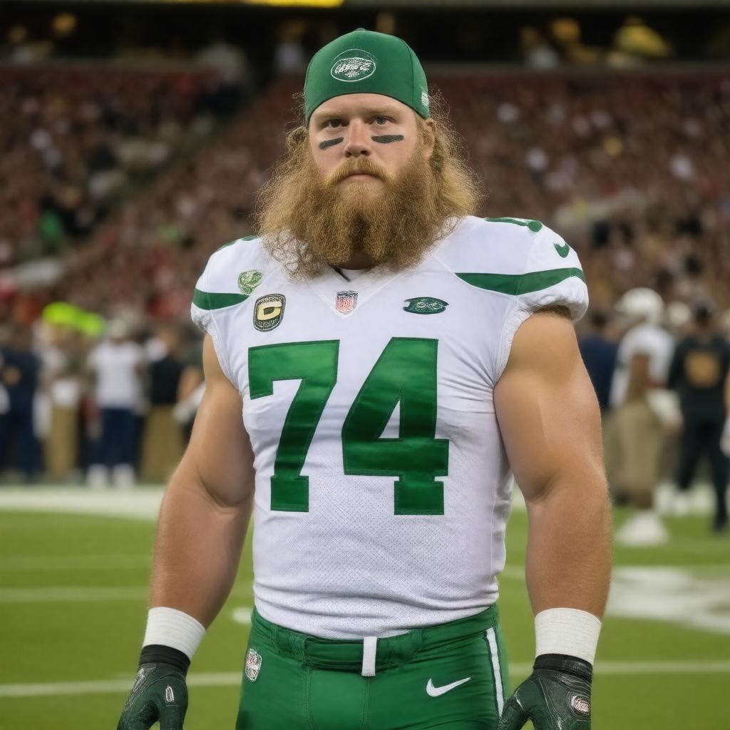 AI-created image of Nick Mangold