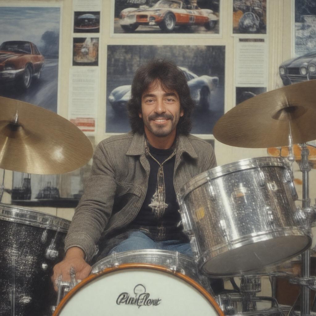 AI-created image of Nick Mason