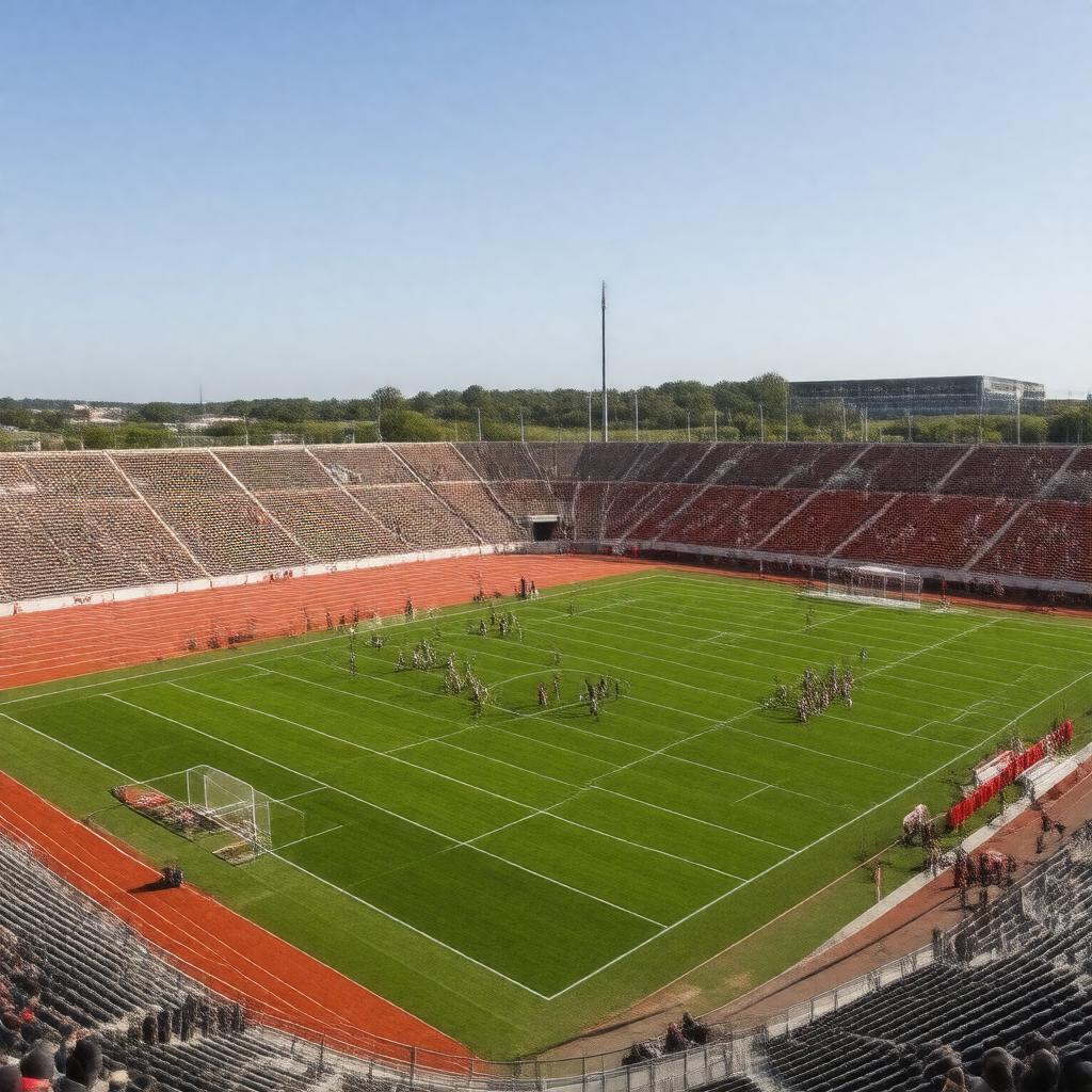 Click to view larger image AI-created image of Nickerson Field