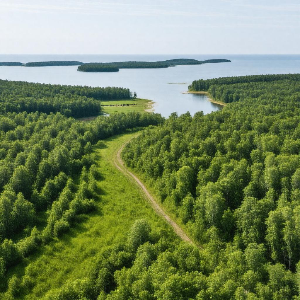 AI-created image of Nickerson State Park