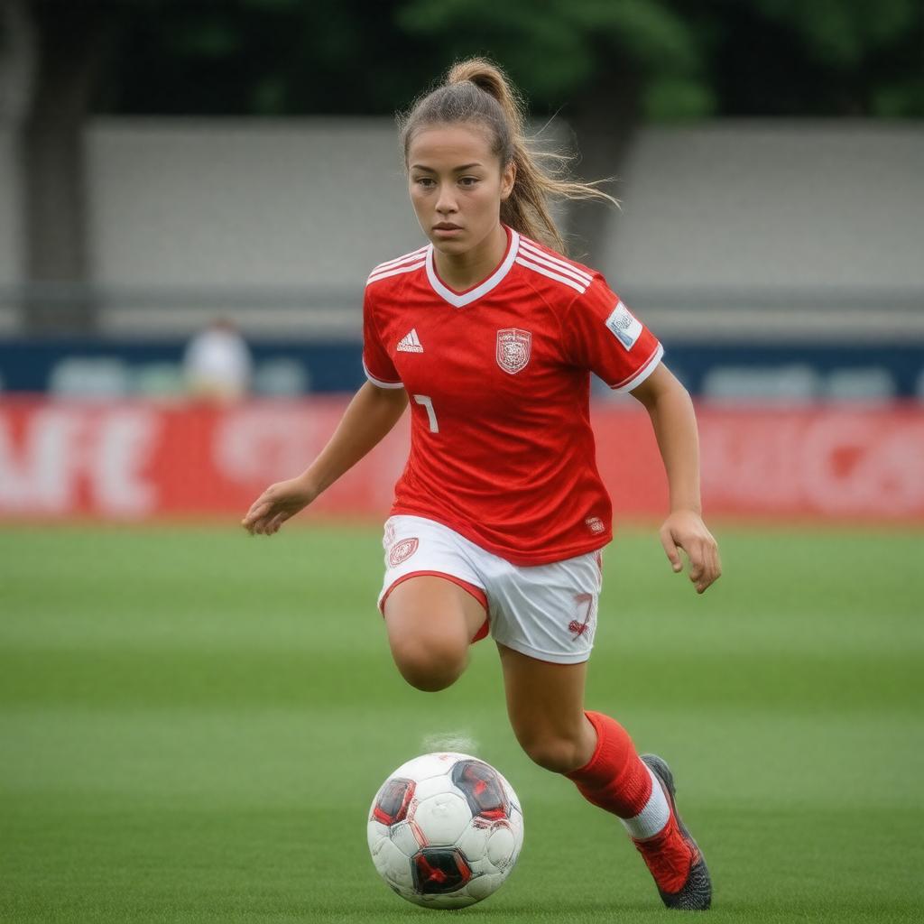 AI-created image of Nicki Frei