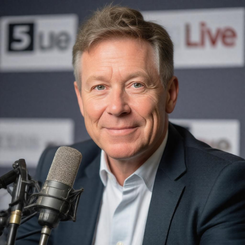 AI-created image of Nicky Campbell