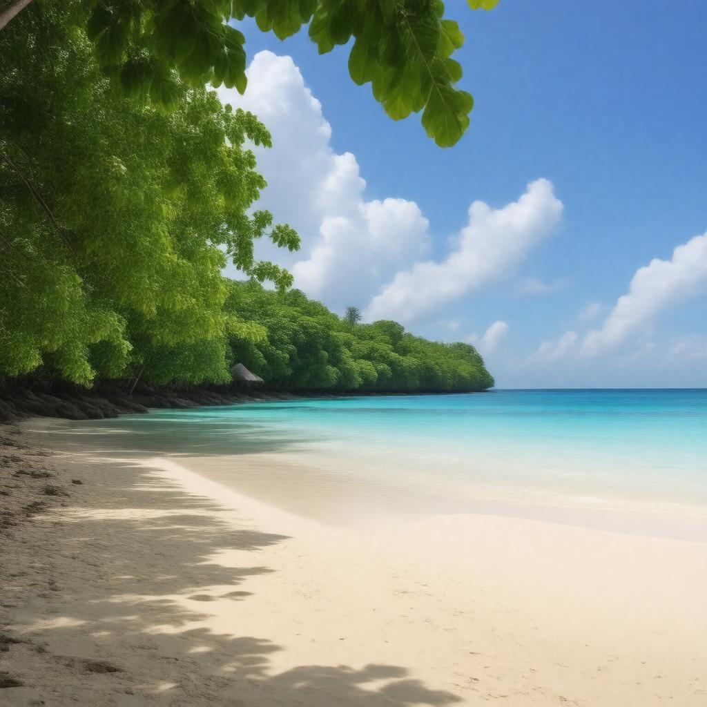 AI-created image of Nicobar Islands