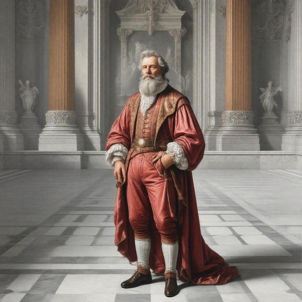 AI-created image of Nicodemus Tessin the Younger