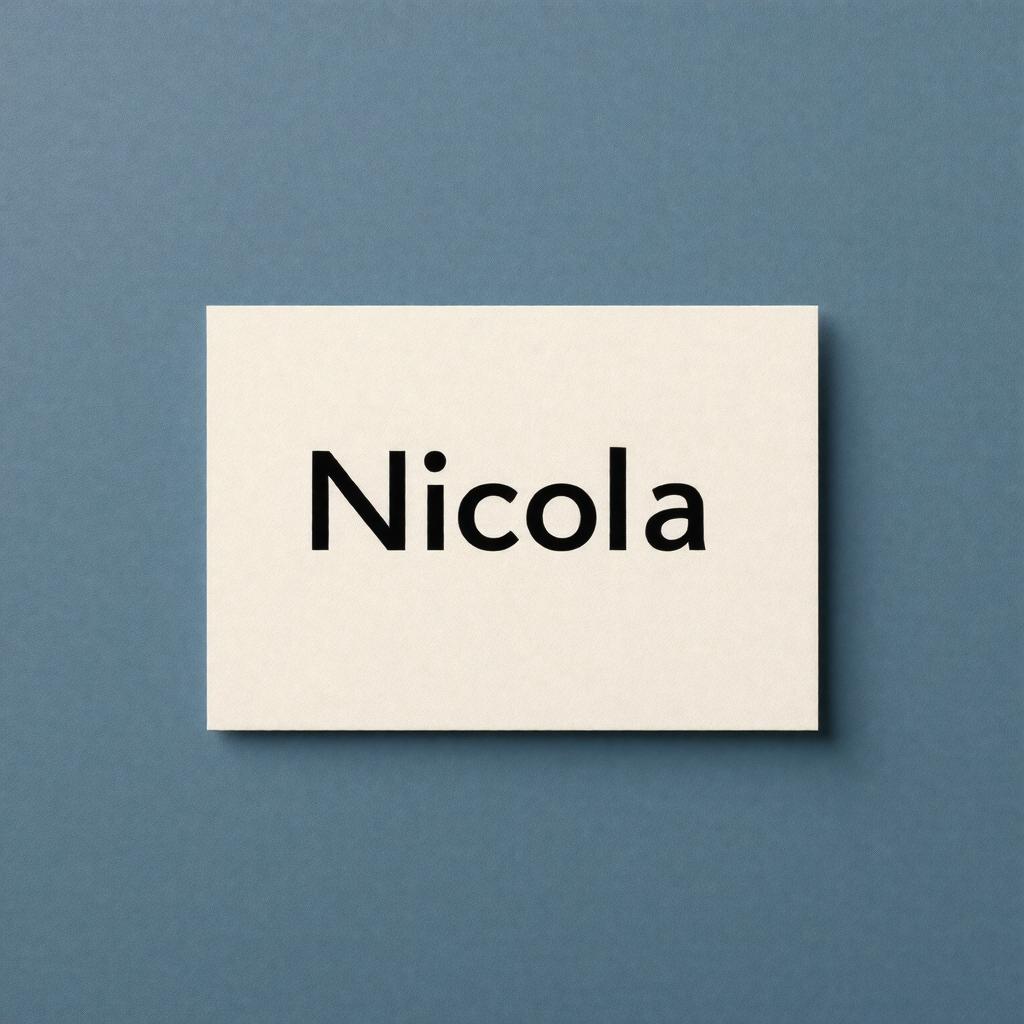 AI-created image of Nicola