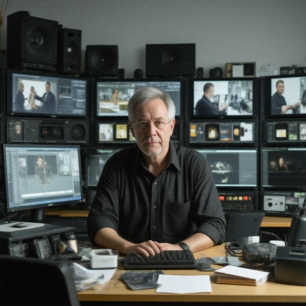 AI-created image of Nicolas Gaster