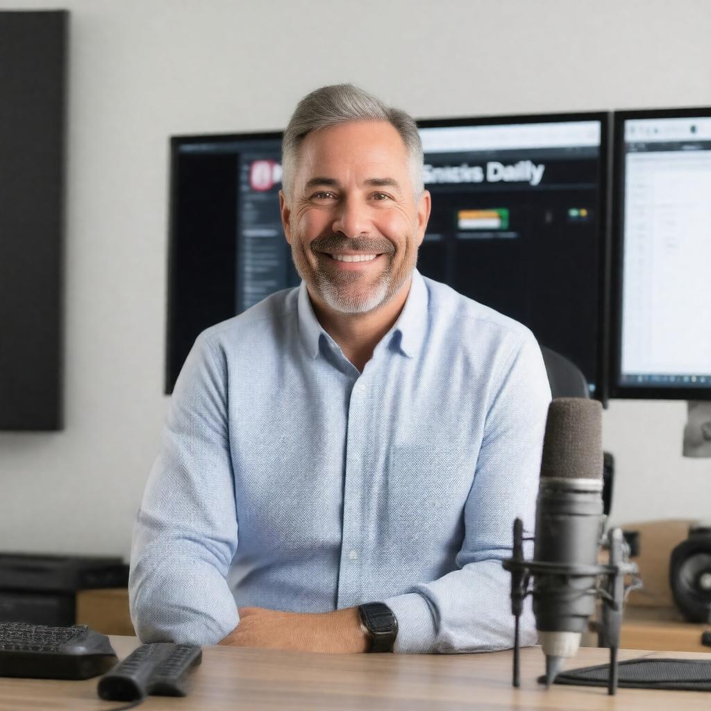 AI-created image of Nicolas Martell