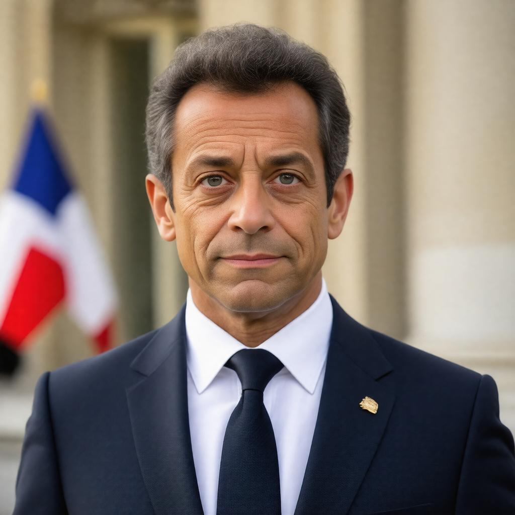 AI-created image of Nicolas Sarkozy